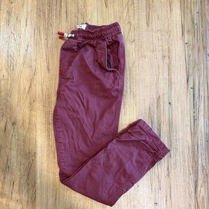 Mini Boden Boys’ Burgundy Pants